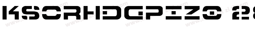 KSORHDGPIZ0 28 0字体转换